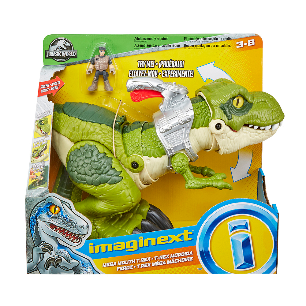 MATTEL 侏羅紀世界-大嘴霸王龍 侏儸紀 恐龍玩具 正版 美泰兒 JURASSIC WORLD
