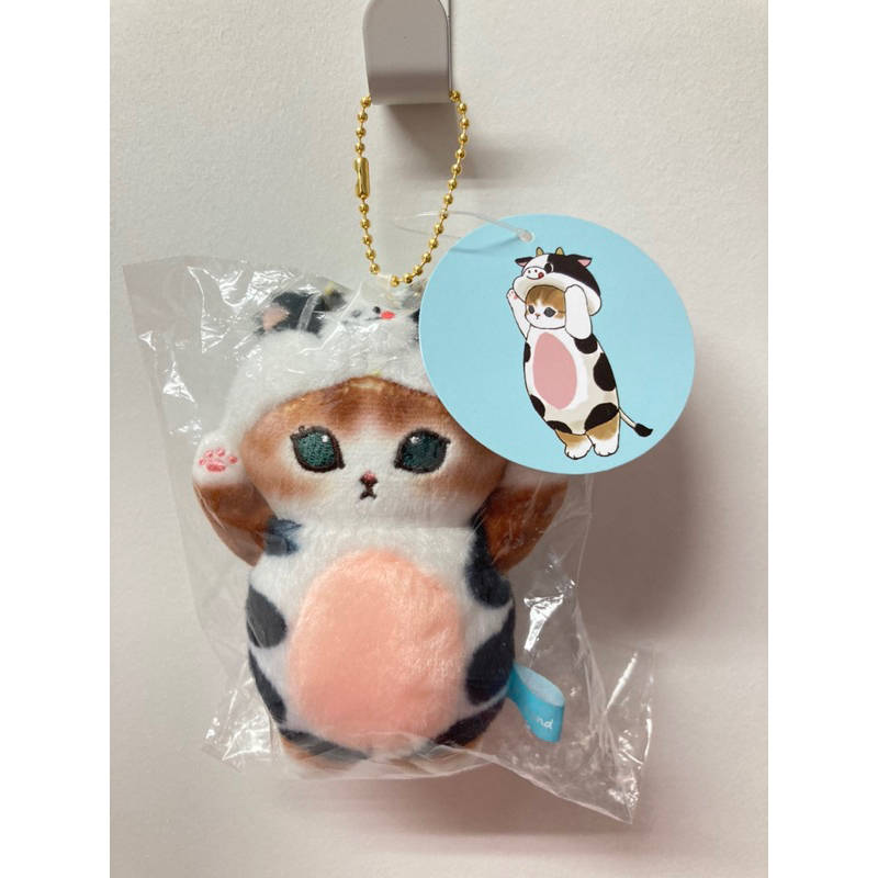 日本🇯🇵Mofusand 全新 現貨 日本東京車站購買 Mofusand貓福珊迪 小動物乳牛娃娃玩偶吊飾