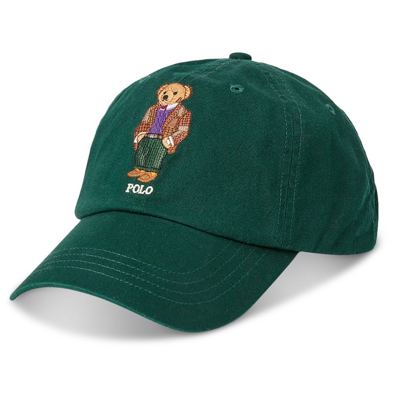 現貨 2023秋冬🆕🐻Polo Bear Ralph Lauren 刺繡 熊熊 泰迪熊🧸 老帽復古西外熊 棒球帽