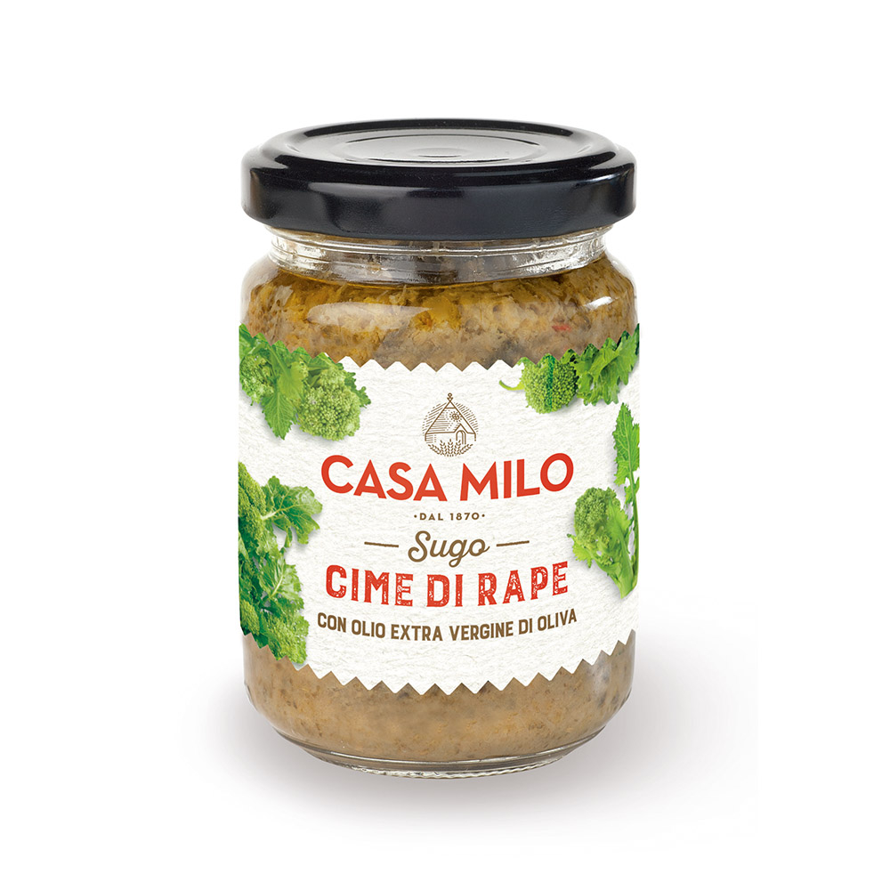 短效期優惠 Casa milo 蕪菁葉提魚醬 (130g)