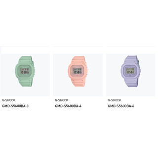 [幸福時刻]G-SHOCK優雅簡約設計手錶經典GMD-S5600BA-6 GMD-S5600BA-4