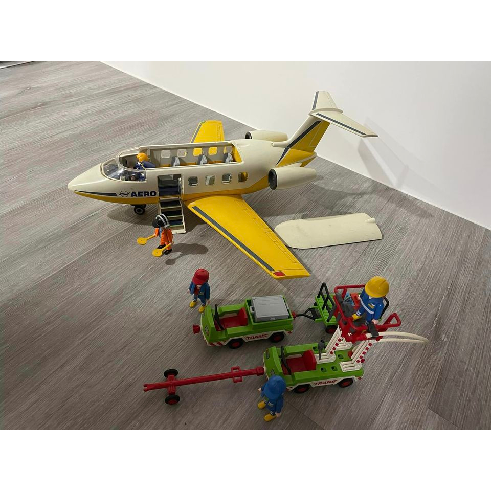 德國 摩比人 Playmobil 飛機 地勤車3185/3197/3212 (組售)