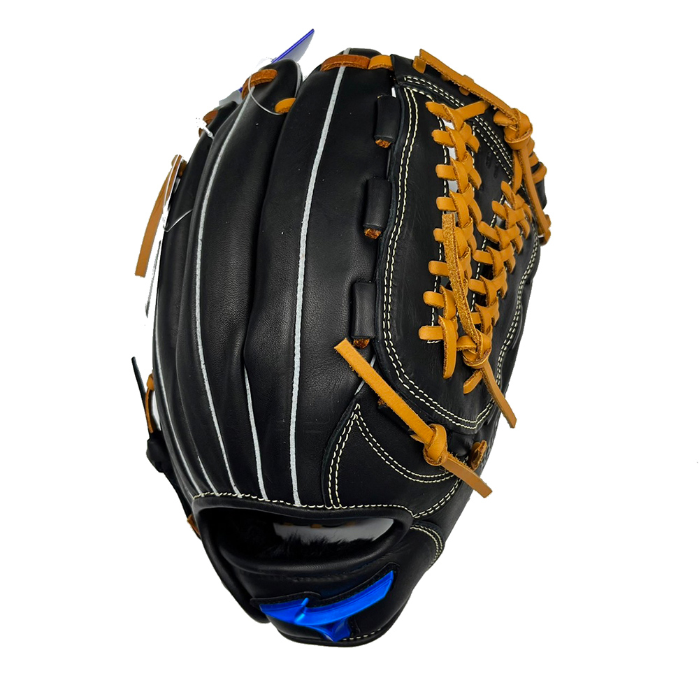 【超取免運】MIZUNO WILL DRIVE BLUE系列棒球手套密網檔內野11.5吋黑X藍標1AJGR11910