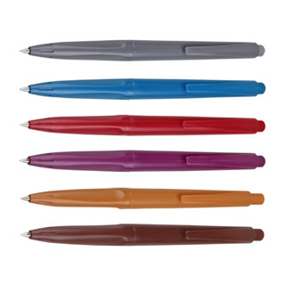 SKB 復古色按動鋼珠筆 0.5mm 6色 12支入/盒 G-1202