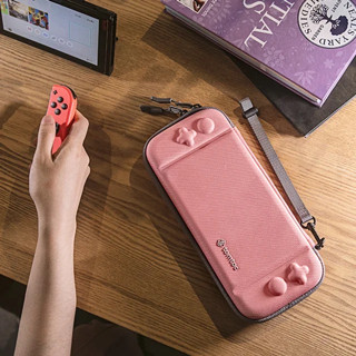 【tomtoc】玩家首選二代 for nintendo switch lite 珊瑚粉