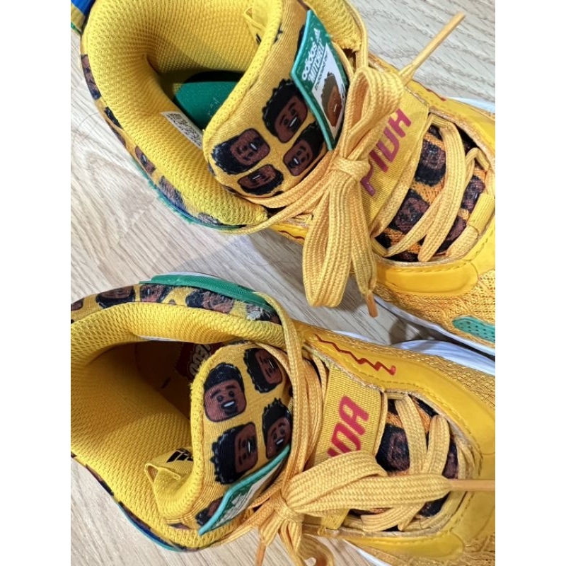 【adidas 愛迪達】籃球鞋 D.O.N. Issue 3 GCA 男鞋 黃  聯名款 