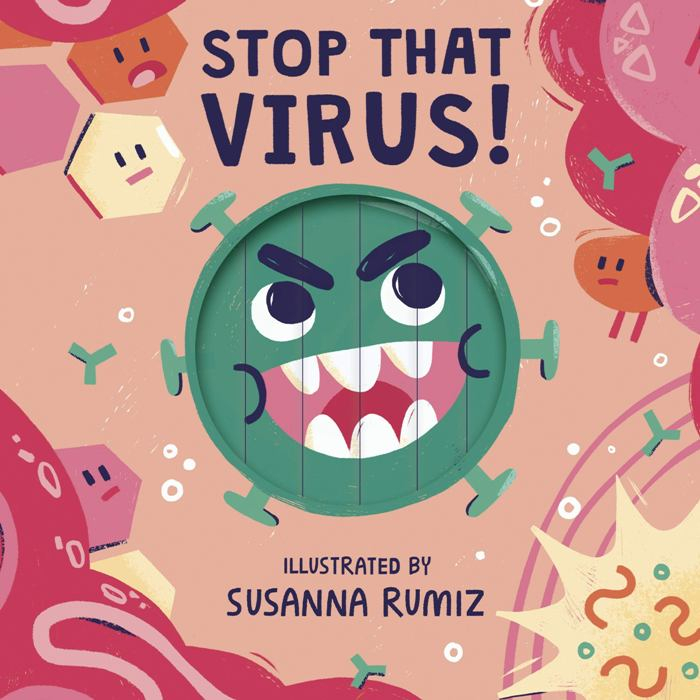 STOP THAT VIRUS/硬頁百頁窗翻翻書【麥克兒童外文書店】