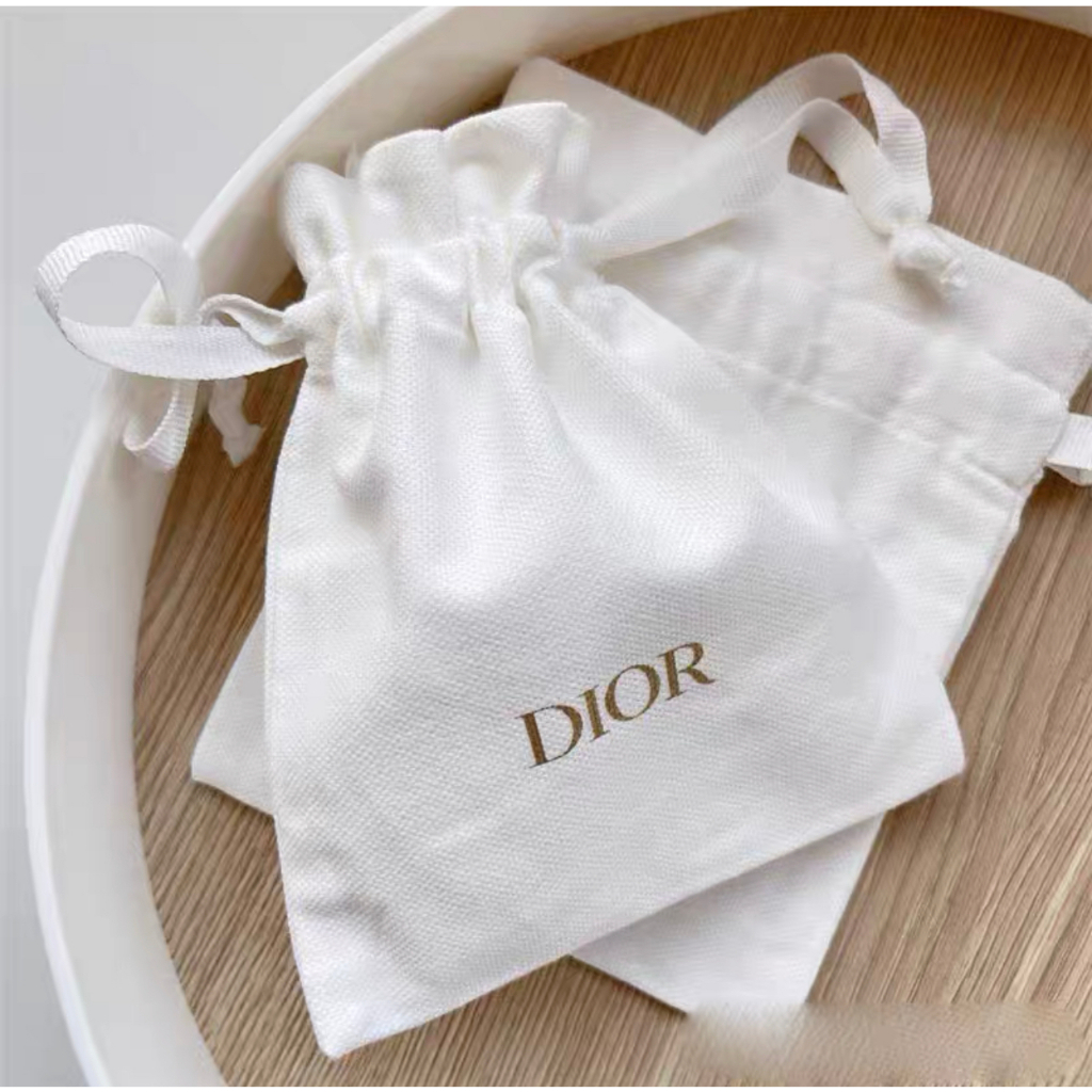 🈶現貨~ Chanel香奈兒 Dior 束口袋 抽繩袋 緞面 布面 小袋子 化妝袋 收納袋