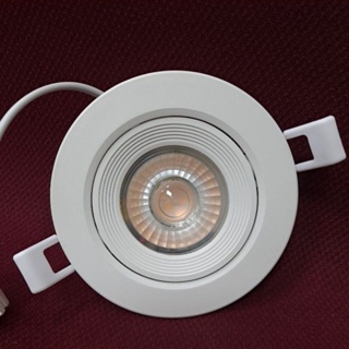 芝山照明 高級LED崁燈 9瓦 黃光 崁入孔9公分 不需外接驅動器 附快速接頭 無藍光危害#A35 A145-54