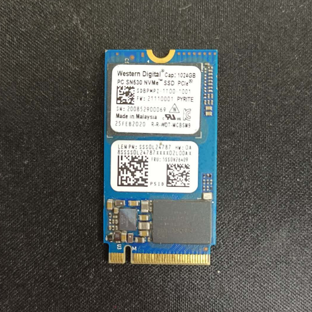 【WD】SSD SN530 1024GB(次級品)
