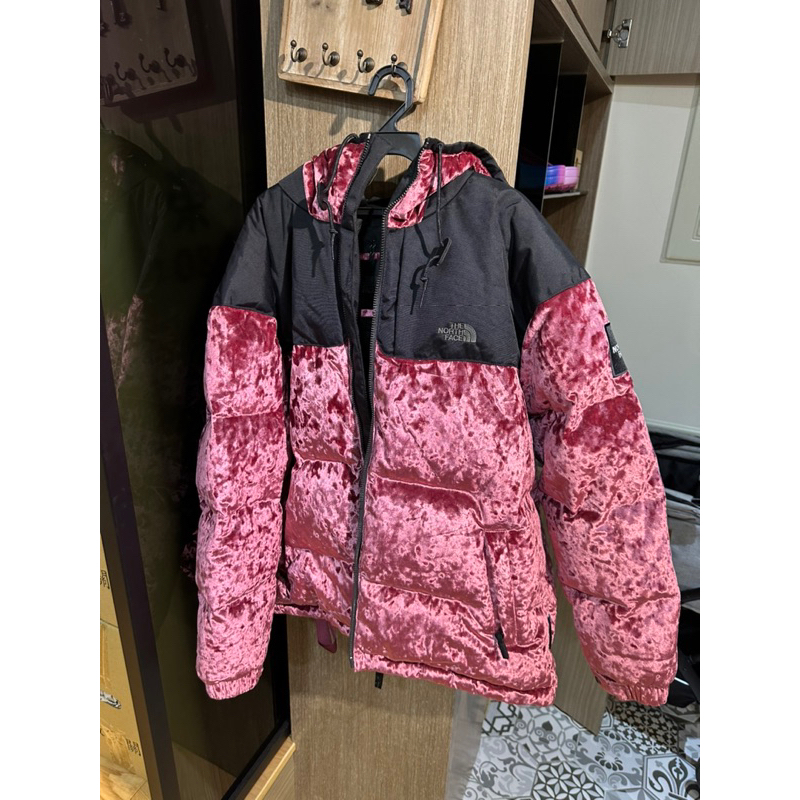 the north face 黑標羽絨外套