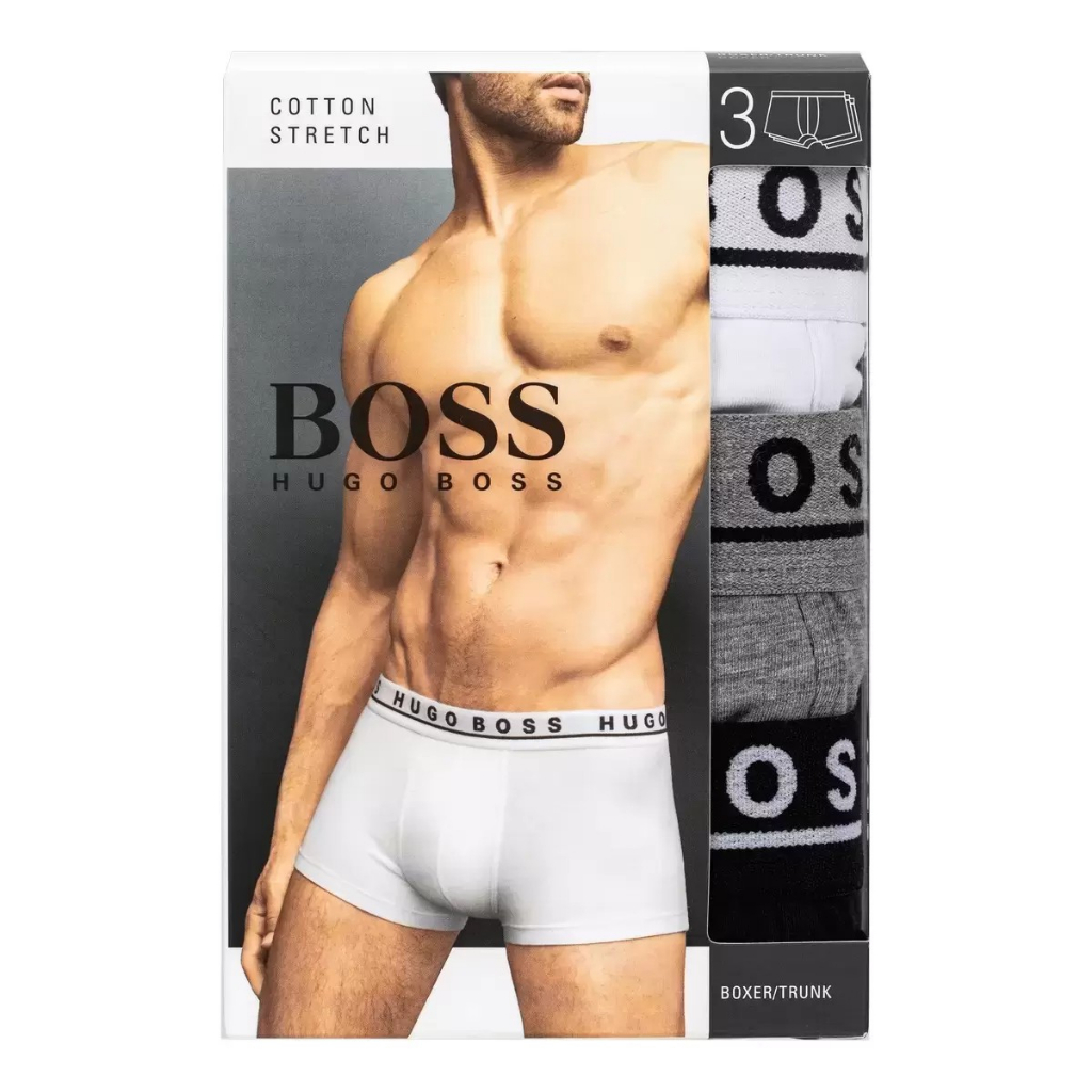 Hugo Boss 男親膚內褲 3入組 男裝 #1293037