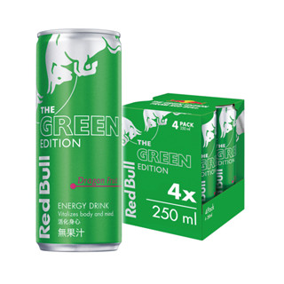 Red Bull 紅牛火龍果風味能量飲料 250ml 4入組 官方直營店