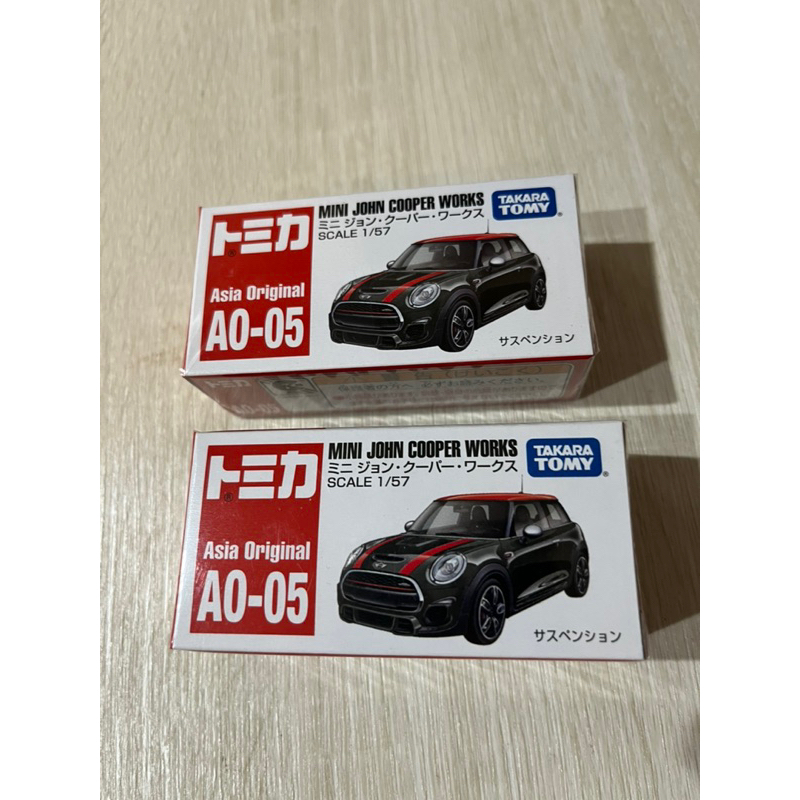 多美Tomica  A0-05 Mini John Cooper works Asia Origial 亞洲限定版 小車