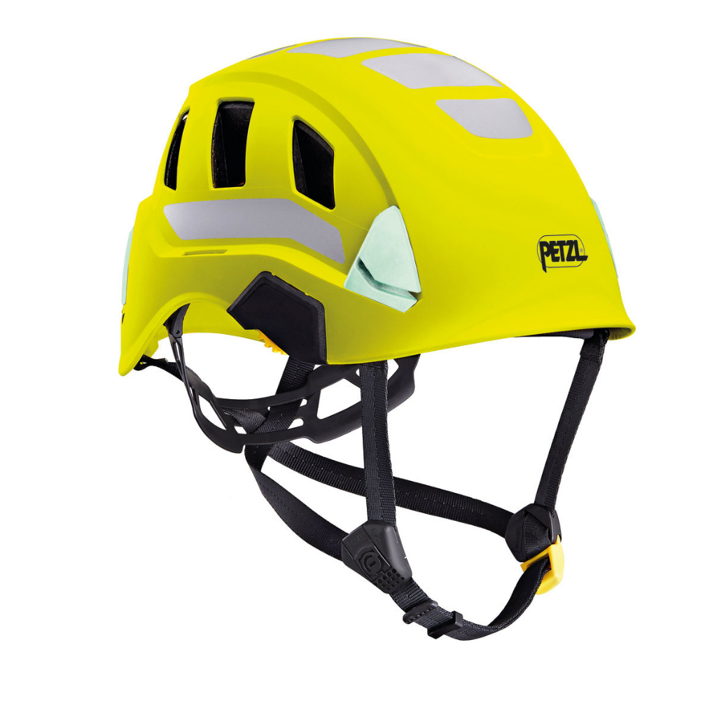 伊凱文戶外 PETZL STRATO VENT HI-VIZ 反光安全頭盔(透氣型) 多色可選 安全帽 岩盔 頭盔