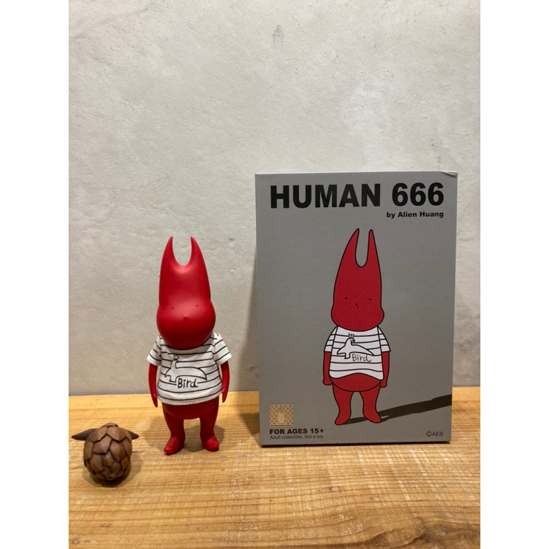 (二手僅拆擺) Alien666 AES公仔 小鬼 黃鴻升 HUMAN666限量公仔 潮流玩具