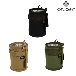 【OWL CAMP】折疊椅掛杯架 『ABC Camping』保冷杯架 置杯袋 飲料架 露營椅杯架 魔鬼氈 PEVA保冷