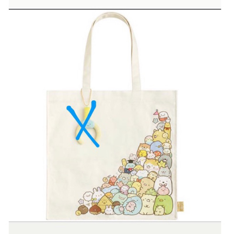 限量 角落生物十週年限定帆布包 角落生物圖鑑帆布包 角落生物十週年包包 角落生物十週年帆布袋 角落生物炸蝦 角落生物絕版