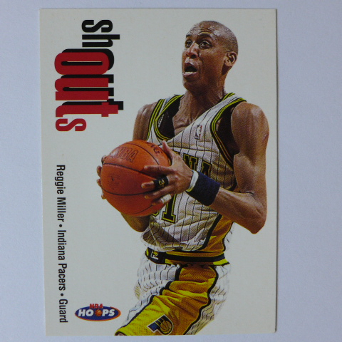 ~ Reggie Miller ~名人堂/大嘴.米勒 1998年HOOPS.NBA特殊卡