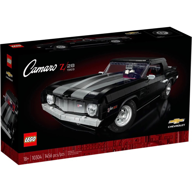 💥熱銷❗️樂高 LEGO 10304【樂高丸】雪佛蘭 Chevrolet Camaro Z28