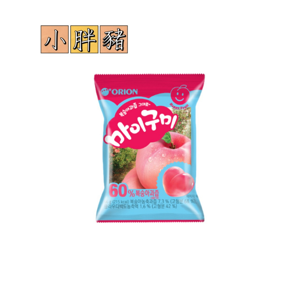 「現貨+預購」韓國代購 好麗友 水蜜桃軟糖
