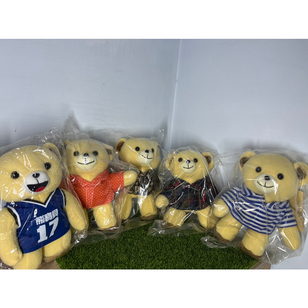 【紀念品】熊寶貝柔軟精娃娃 五款可收藏 交換禮物