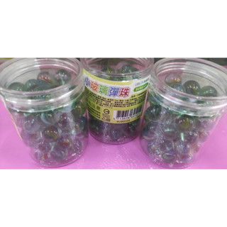 玻璃彈珠 三花珠 玻璃珠 小(15mm) 大(25mm)