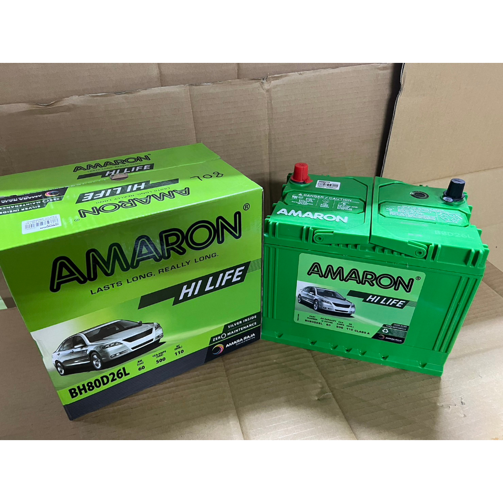 AMARON 愛馬龍 80D26L 汽車電池