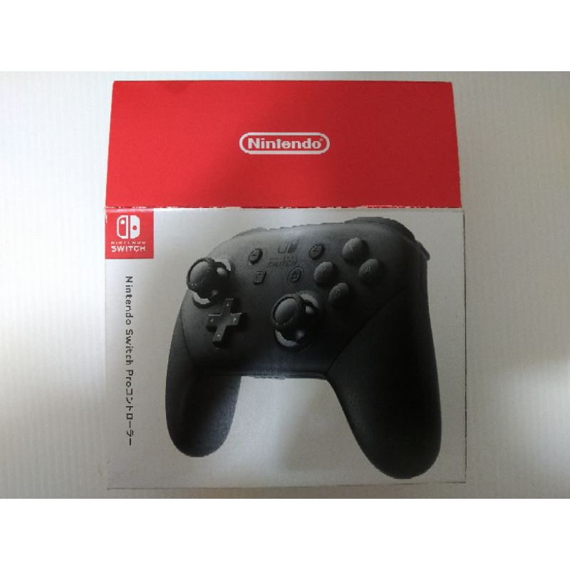 【二手】switch pro手把 原廠 黑色 使用不到一年 有盒 無漂移 搖桿 台灣公司貨 任天堂 Nintendo