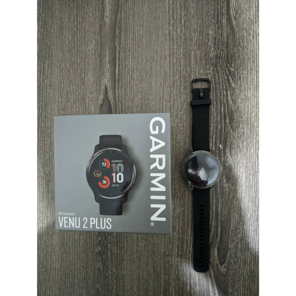 GARMIN VENU 2 Plus AMOLED GPS 智慧運動腕錶 石墨黑