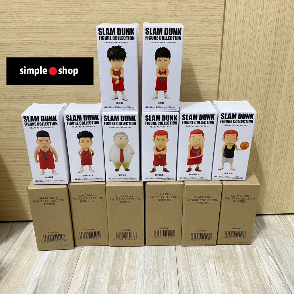 【Simple Shop】現貨 灌籃高手 公仔 SLAM DUNK 電影周邊商品 櫻木 流川風 宮城 三井壽 安西 赤木