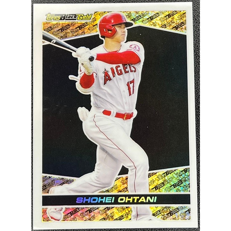 球員卡 Shohei Ohtani 大谷翔平 2021 Topps Chrome Update Black Gold