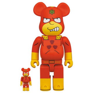 BLS • BE@RBRICK 400% + 100% RADIOACTIVE MAN 辛普森 SIMPSONS 輻射人