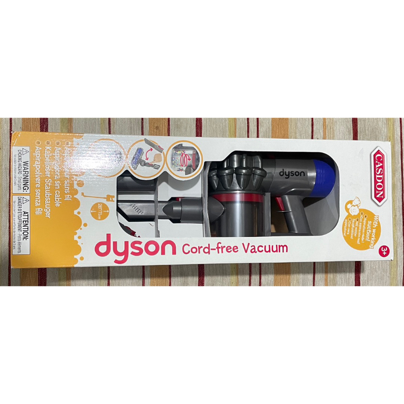 【Teamson】Casdon Dyson聯名款仿真手持無線吸塵器玩具 戴森吸塵器玩具