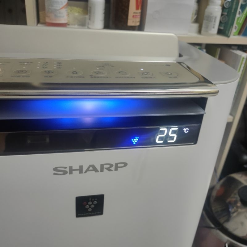 二手九成新 泰山自取 SHARP 夏普 可wifi 可加濕 16坪 KC-JH71T-W日製原裝AIoT智慧空氣清淨機