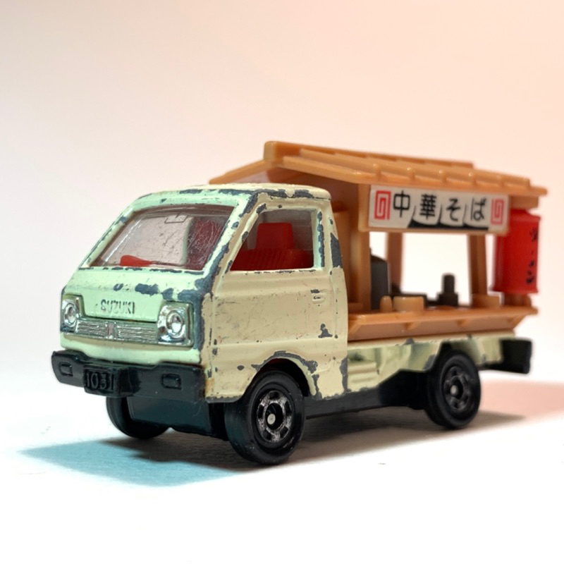 絕版 Tomica No.45 Suzuki Carry Chinese Noodle Vendor