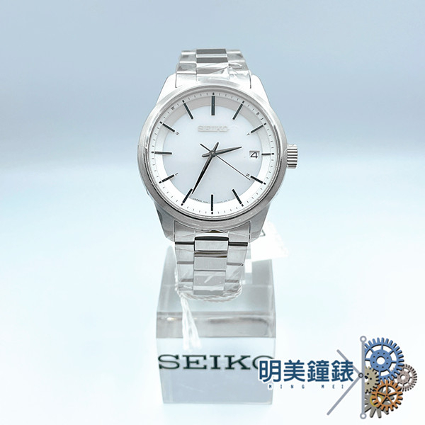 SEIKO精工SPIRIT/(SBTM251J)-銀/太陽能電波錶/明美鐘錶眼鏡
