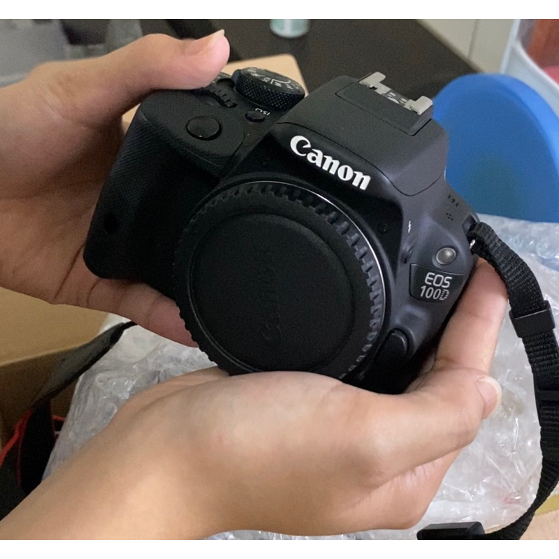 二手單眼相機 Canon EOS 100D 定焦鏡頭