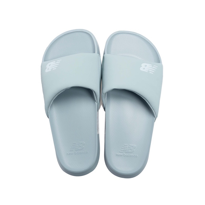 New balance 全新 韓國涼拖 寶寶藍 拖鞋 藍色拖鞋 購於momo