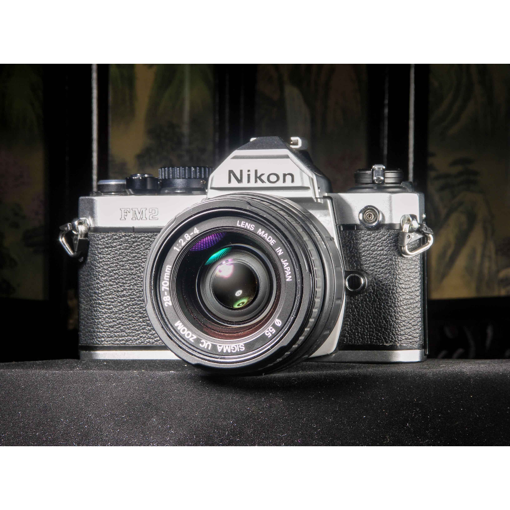 【一機一鏡☝】Nikon FM2 銀機 + Sigma 28-70mm f/2.8-4 + Nikon 原廠背帶