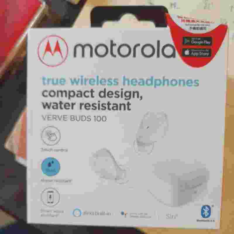 【全新】Motorola Verve buds 100 無限藍芽耳機