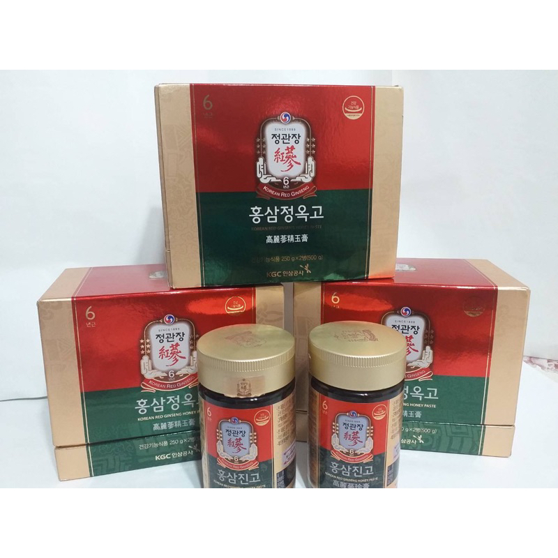 韓國直送 紅蔘珍膏加蜂蜜（正官庄）6年根（250ml*2)瓶