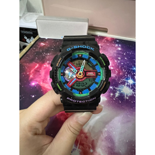 CASIO G-SHOCK 卡西歐 超人氣雙顯運動錶GA-110MC-1A