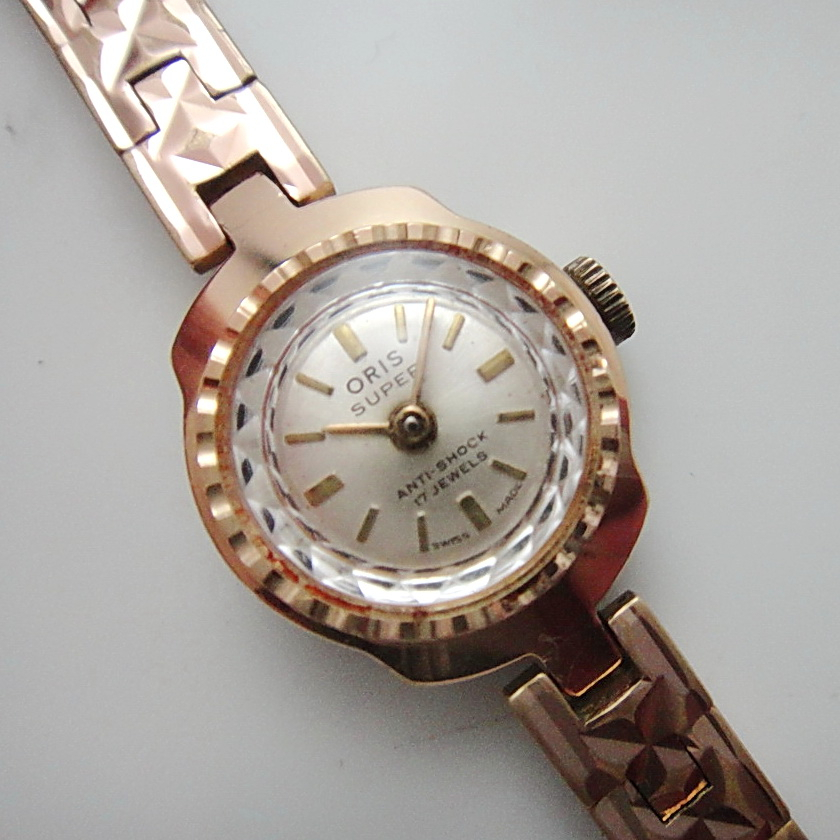 【拾年之路】 60年代瑞士製Oris豪利時17石機械錶/淑女錶(免運)