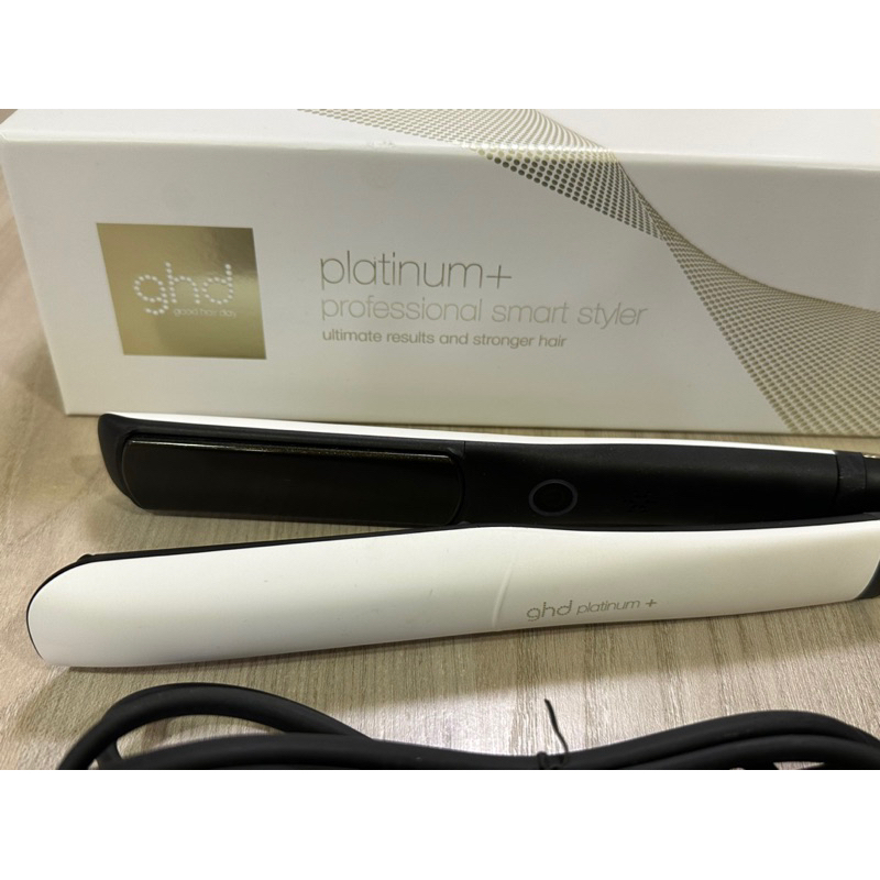 ghd platinum+新白金造型夾 白色 台灣公司貨