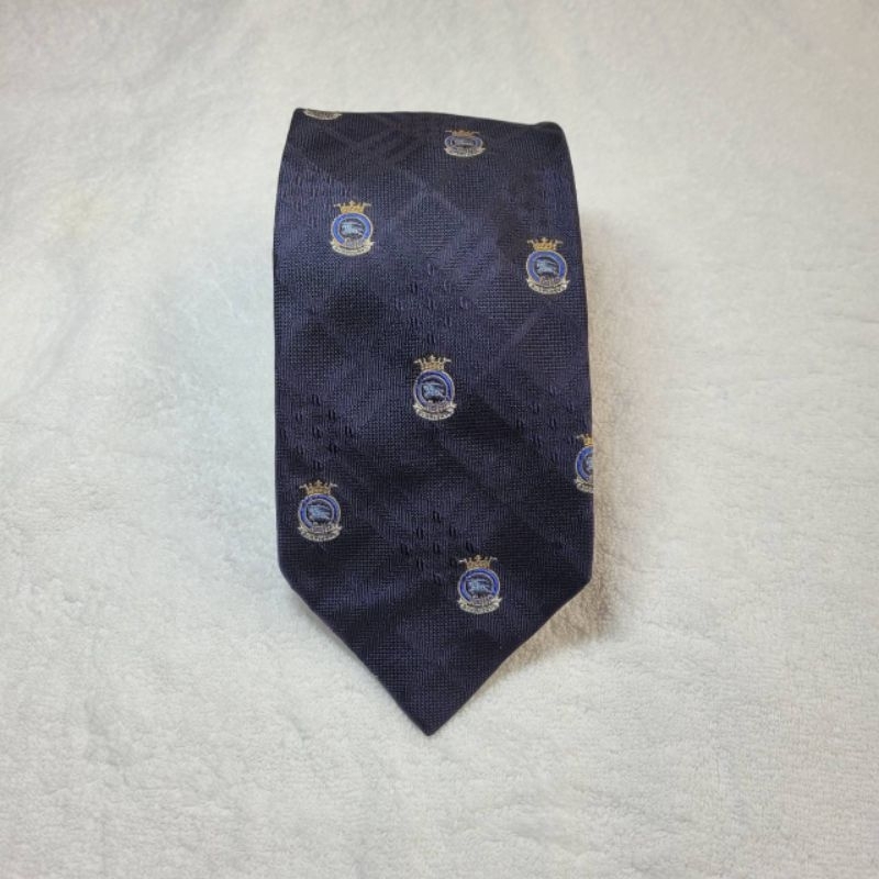 Burberry義大利製純絲領帶