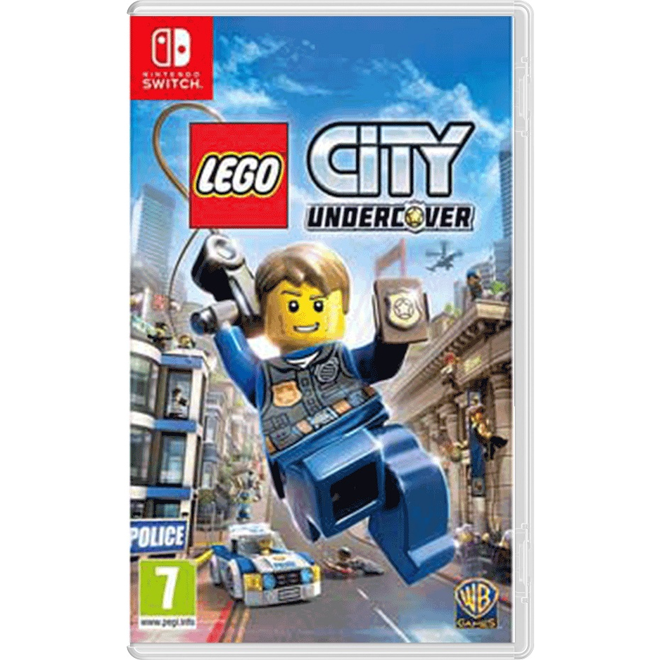 【就是要玩】現貨 NS Switch 樂高小城：臥底密探 英文版 LEGO CITY積木 樂高積木 臥底偵探 自由探索