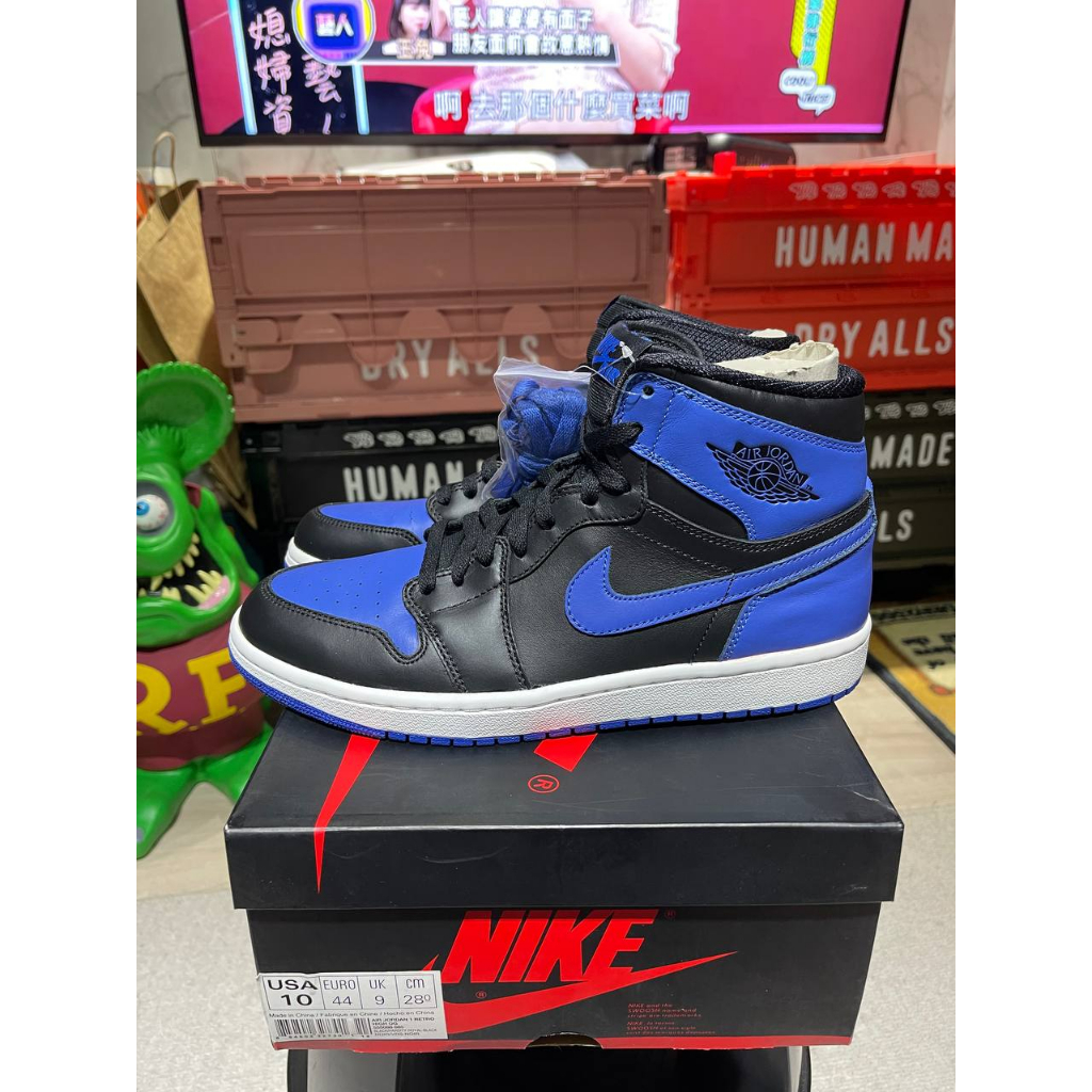 【BIG SIZE SELECT】Jordan 1 Retro Black Royal Blue 2013