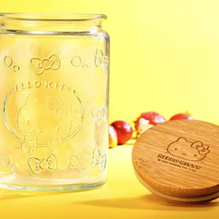 【HELLO KITTY】珍藏食光玻璃罐(收納罐、玻璃罐)