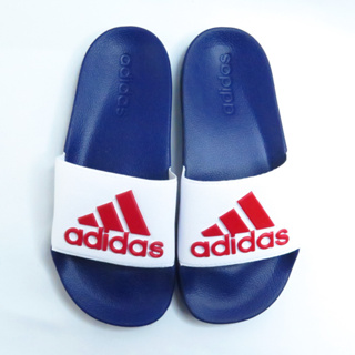 ADIDAS ADILETTE SHOWER 男女款 運動拖鞋 HQ6885 藍白 大尺碼 isport大腳丫優惠商品